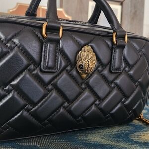 Kurt Geiger London Small Kensington Quilted Leather Duffle